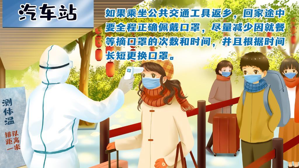 春運(yùn)進(jìn)行時(shí)，人在旅途如何做好防護(hù)？