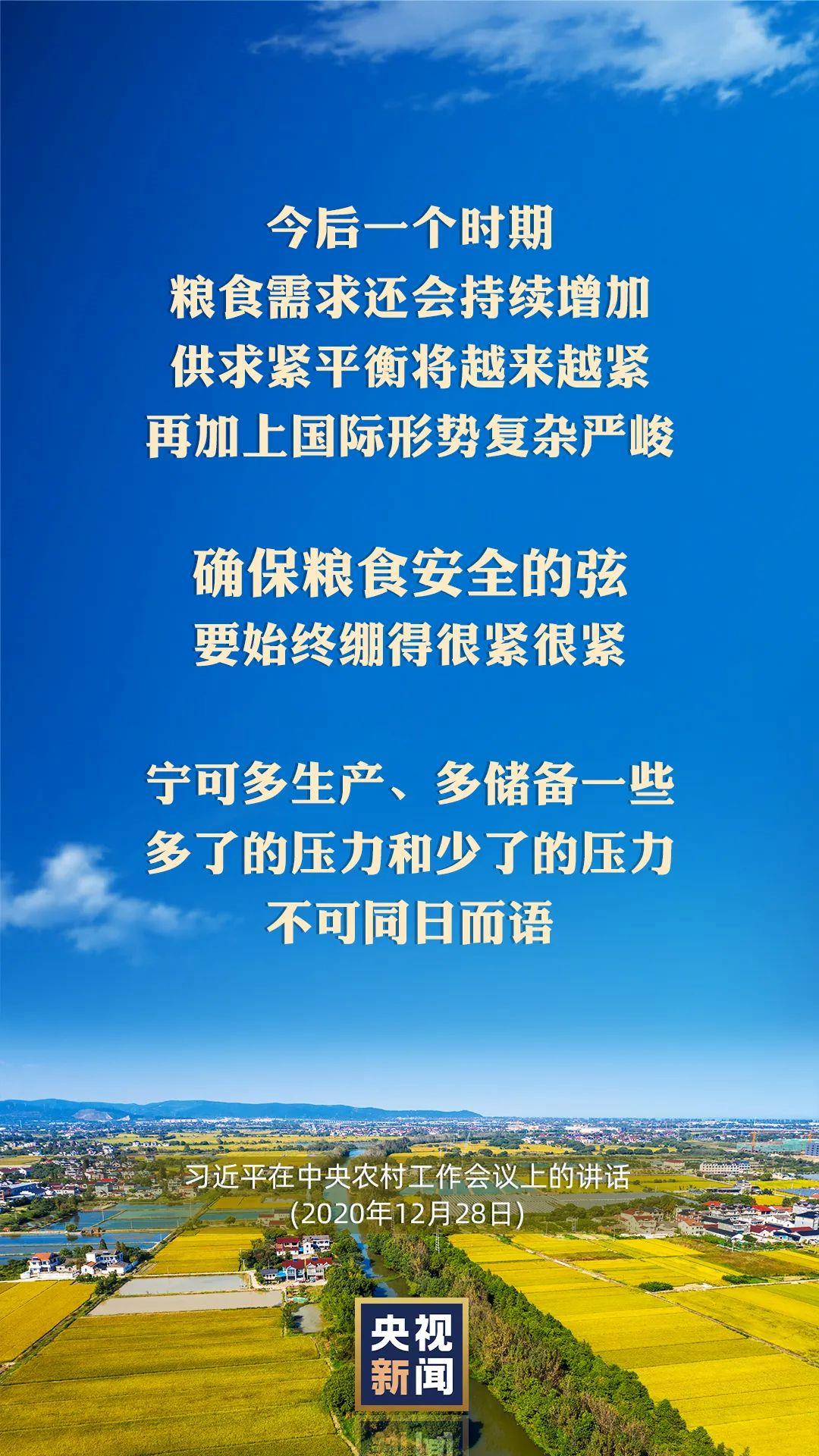 習近平：以國內(nèi)穩(wěn)產(chǎn)保供的確定性來應(yīng)對外部環(huán)境的不確定性
