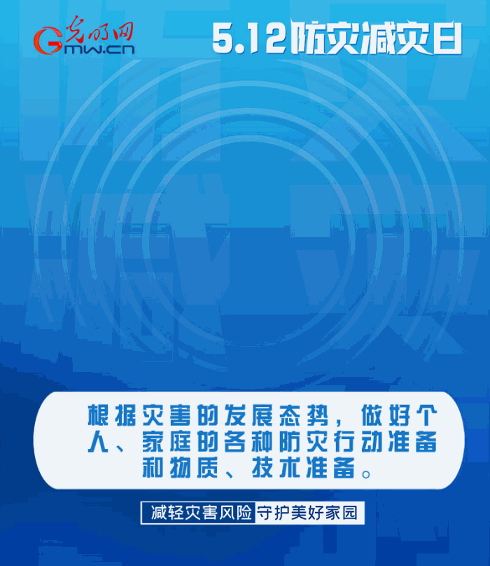 【動(dòng)態(tài)海報(bào)】減輕災(zāi)害風(fēng)險(xiǎn)，從這10個(gè)字開(kāi)始