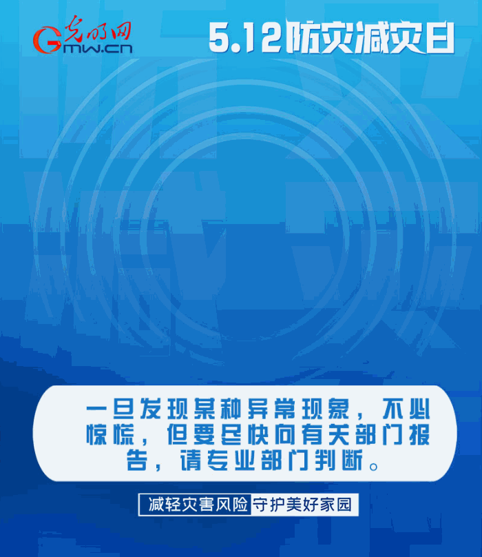 【動(dòng)態(tài)海報(bào)】減輕災(zāi)害風(fēng)險(xiǎn)，從這10個(gè)字開(kāi)始
