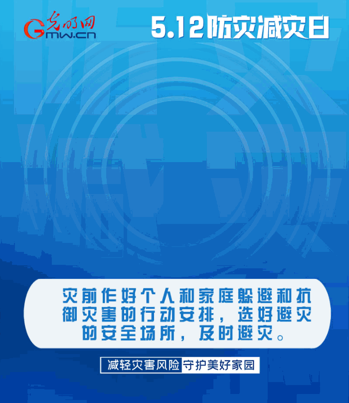 【動(dòng)態(tài)海報(bào)】減輕災(zāi)害風(fēng)險(xiǎn)，從這10個(gè)字開(kāi)始