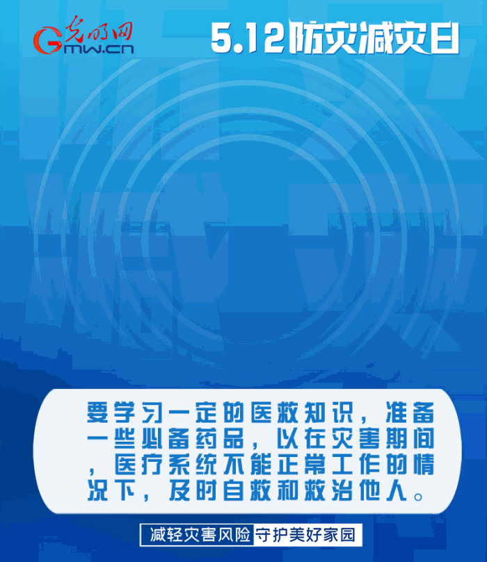 【動(dòng)態(tài)海報(bào)】減輕災(zāi)害風(fēng)險(xiǎn)，從這10個(gè)字開(kāi)始