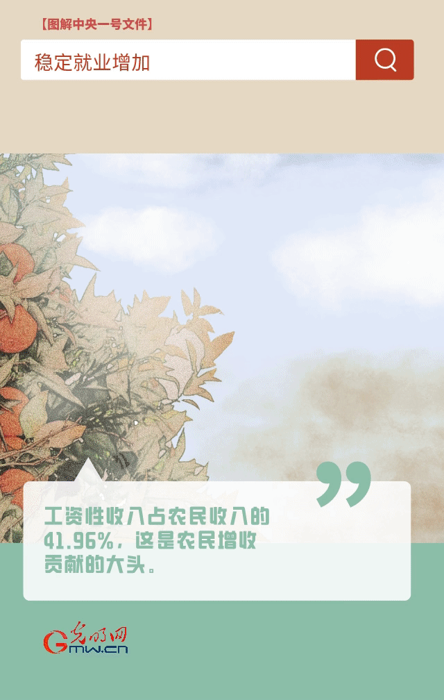 【圖解中央一號(hào)文件】“動(dòng)”漫海報(bào)丨今年如何讓農(nóng)民的“錢袋子”鼓起來？