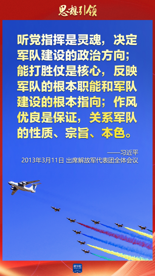 思想引領｜兩會上，習主席這樣談強軍之路