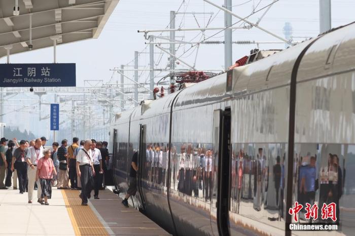 資料圖：高鐵列車。<a target='_blank' href='/'><p  align=