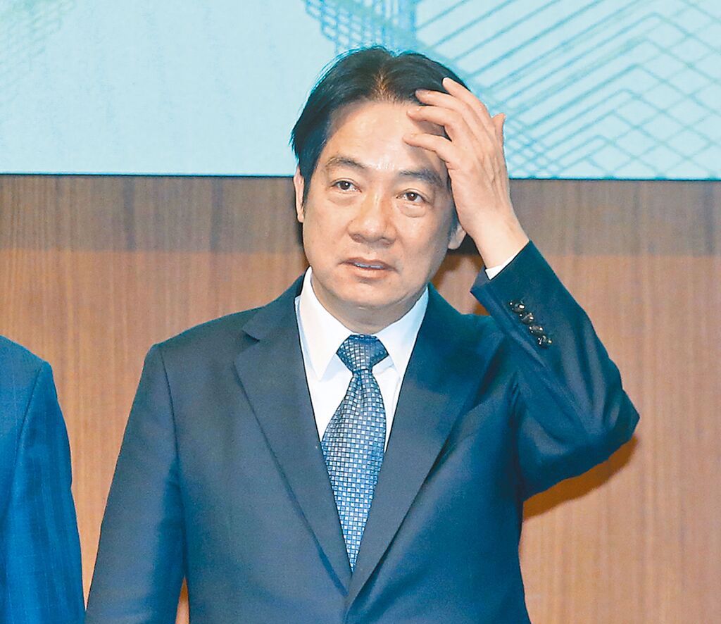 民進(jìn)黨臺(tái)灣地區(qū)領(lǐng)導(dǎo)人選舉參選人賴清德。 臺(tái)灣“中時(shí)新聞網(wǎng)”資料圖