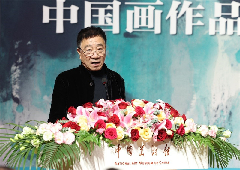 任建國致辭。主辦方供圖
