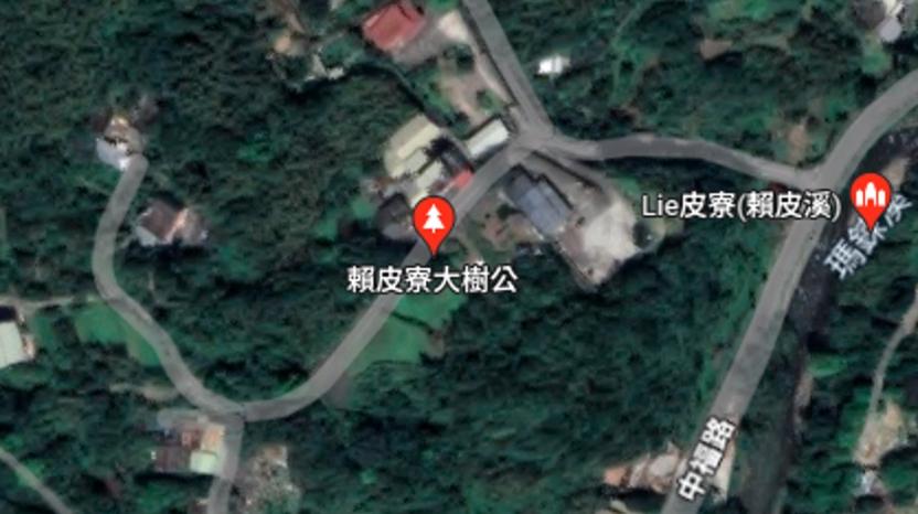 谷歌地圖截圖。圖片來源：臺灣《中國時報》