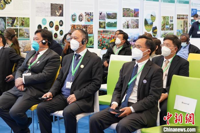 圖為極小種群物種和生物多樣性保護(hù)邊會現(xiàn)場。　云南省林業(yè)和草原局供圖