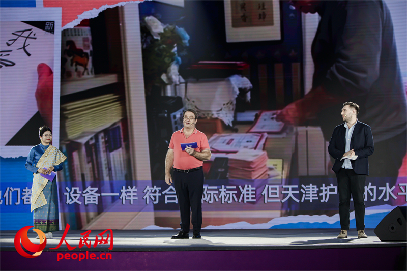 從左至右分別為馬星彤、皮安睿、柯明可。人民網(wǎng)記者 于凱攝