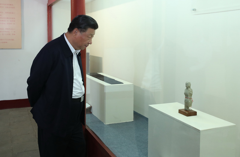2021年5月12日，習(xí)近平總書記在南陽(yáng)市考察東漢醫(yī)學(xué)家張仲景的墓祠紀(jì)念地醫(yī)圣祠。