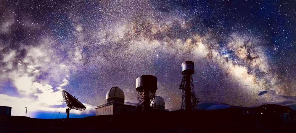 阿里暗夜星空。貢覺群培攝